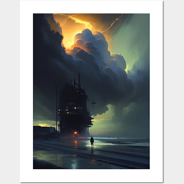 Enigmatic Sky Wall Art by Legendary T-Shirts